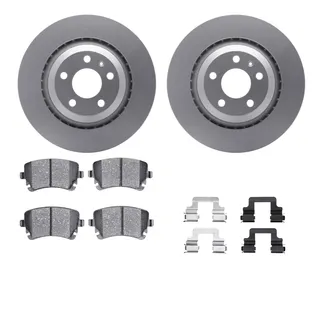 R1 Concepts WDUH1-73114 Carbon Series Brake Rotors W/ 5000 Oep Brake Pads & Hdw